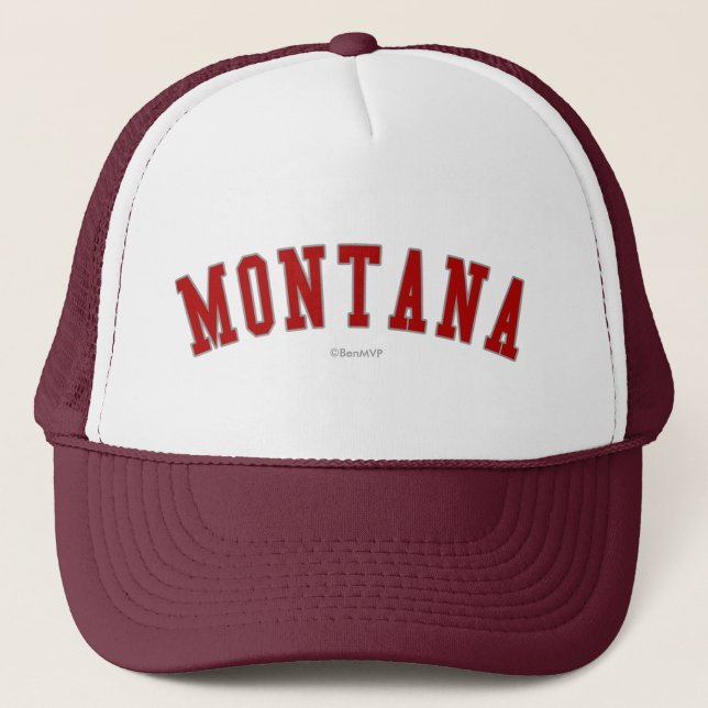 Montana Trucker Hat (Front)