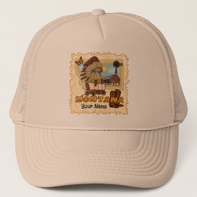 Montana Trucker Hat (Front)