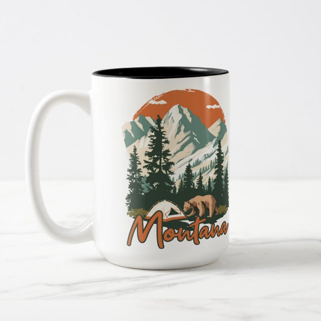 Montana Two-Tone Coffee Mug (Left)