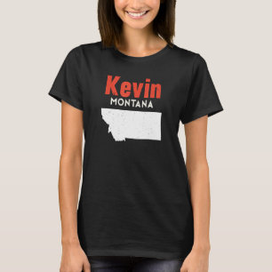 Montana Usa State America Travel Montanan Kevin T-Shirt