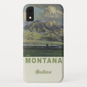 Montana Vintage Travel custom name phone cases