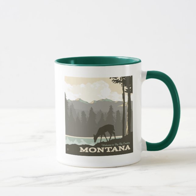 Montana | Welcome to Big Sky Country Mug (Right)