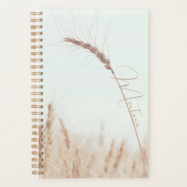Montana Wheat Field Planner (Front)