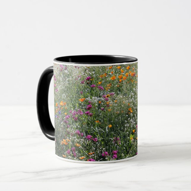 Montana Wildflower Combo Mug 11oz (Front Left)