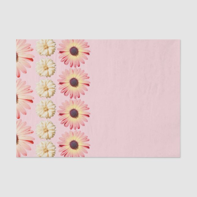 Montana Wildflowers In Pink Tissue Paper (Front)