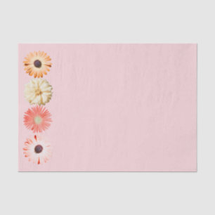 Montana Wildflowers In Pink Tissue Paper