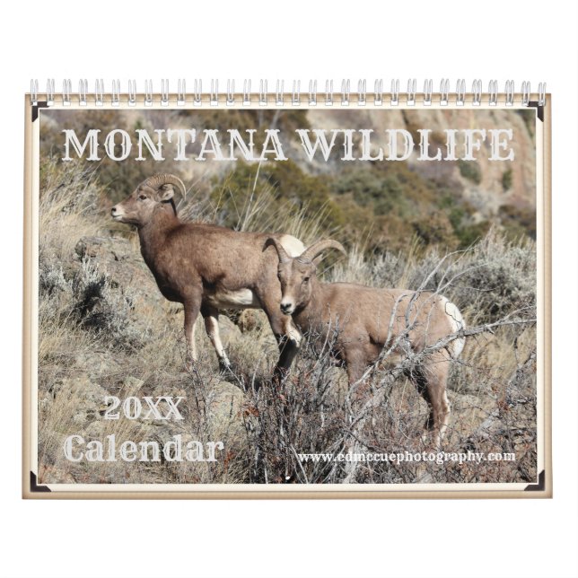 Montana Wildlife Calendar (Cover)