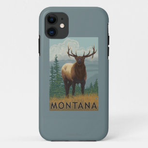 MontanaElk Scene iPhone 11 Case