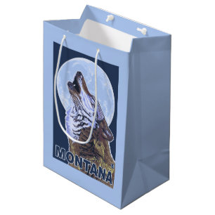 MontanaWolf Howling Medium Gift Bag
