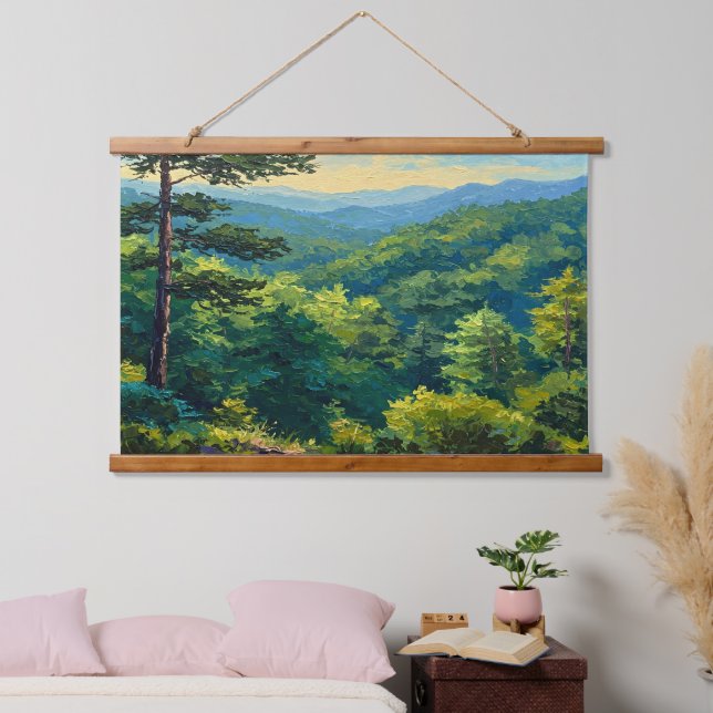 Montane Forest Hanging Tapestry (Bedroom)
