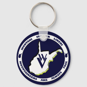 Montani Semper Liberi Keychain