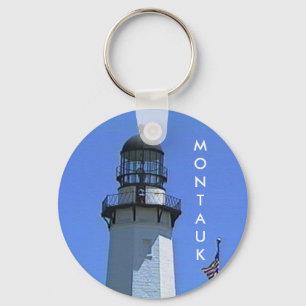 Montauk Lighthouse, The Hamptons, NY Key Ring