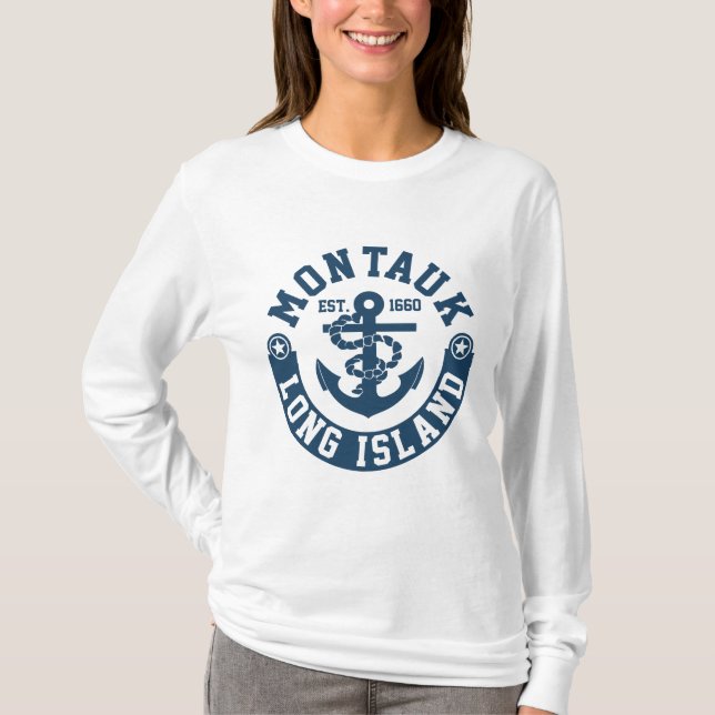 Montauk Long Island T-Shirt (Front)