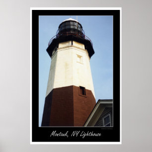 Montauk NY lighthouse Poster