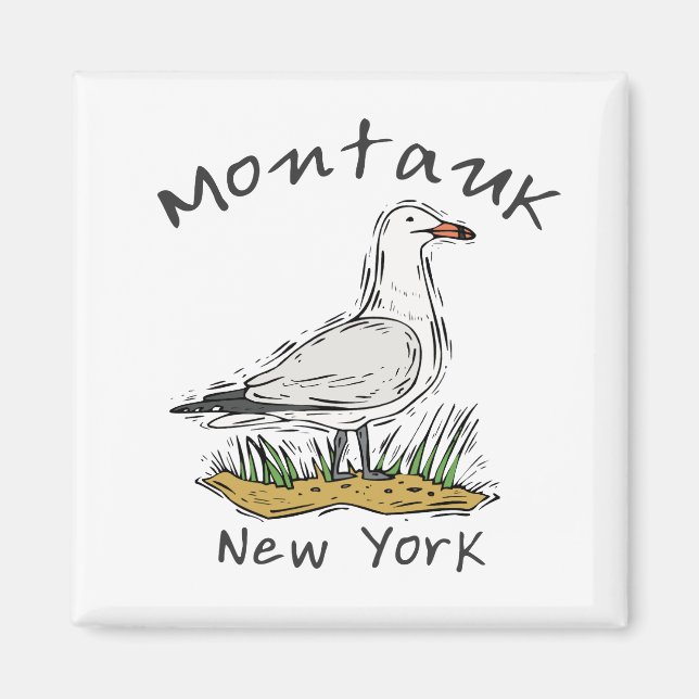 Montauk, NY Magnet (Front)