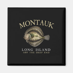 Montauk Off The Deep End Fluke Flounder Fishing On Magnet