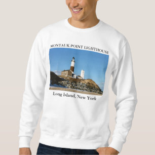 Montauk Point Lighthouse, Long Island New York Sweatshirt