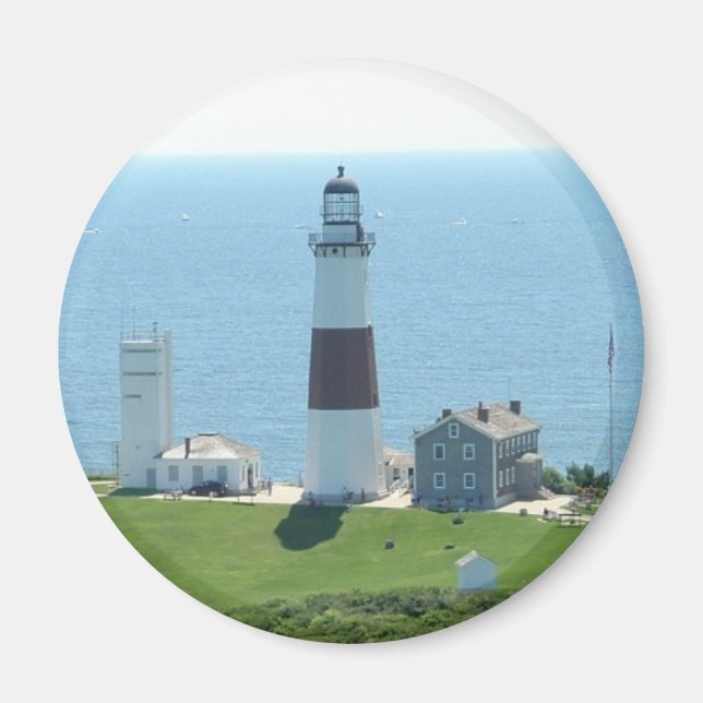 Montauk Point Lighthouse Magnet (Front)