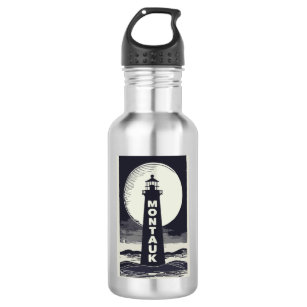 Montauk Point Lighthouse Moon 532 Ml Water Bottle