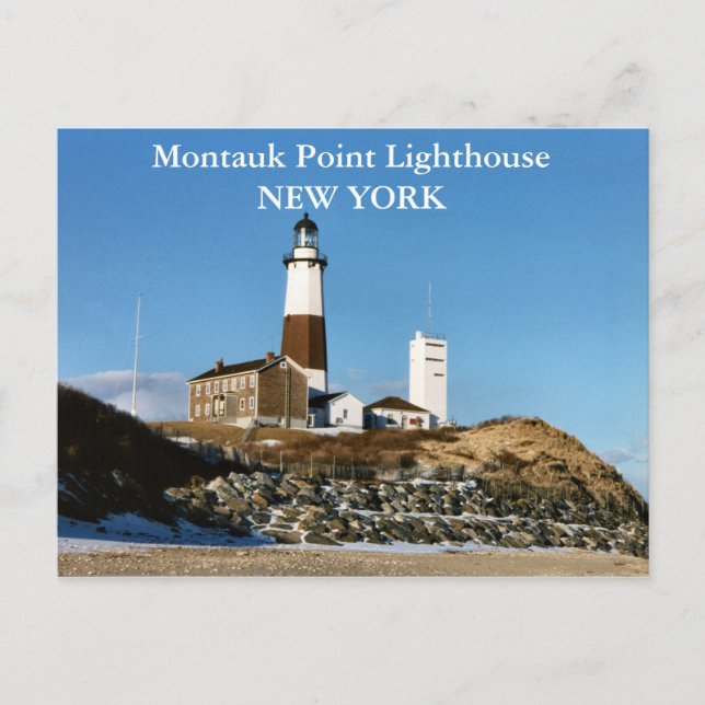 Montauk Point Lighthouse, New York Postcard (Front)