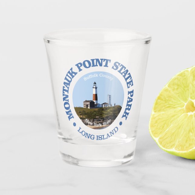 Montauk Point State Park Shot Glass (Front)