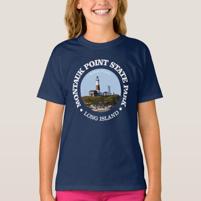 Montauk Point State Park T-Shirt (Front)