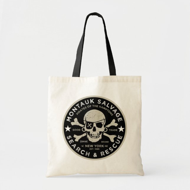 Montauk Salvage Co. Logo Tote Bag (Front)