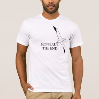 Montauk The End - Seagull Basic T-Shirt