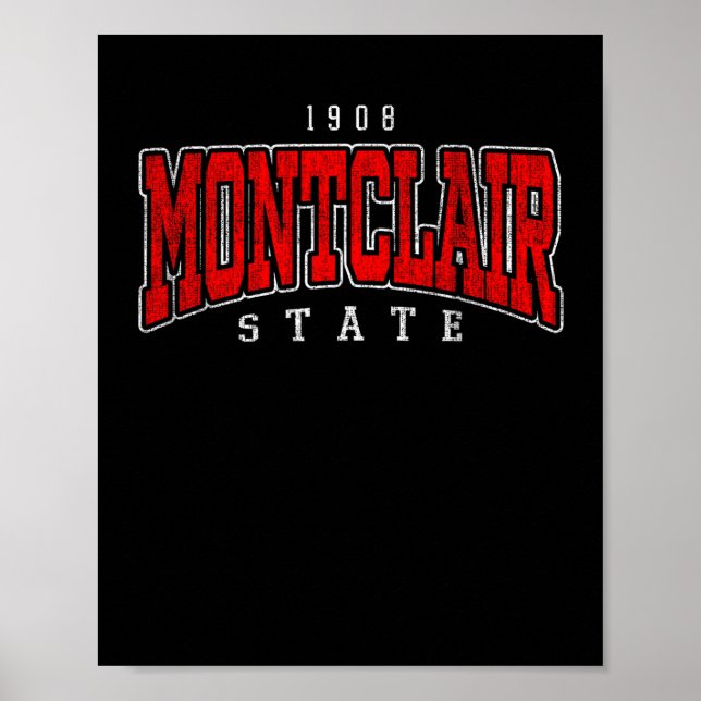 Montclair Institute Of Technology Arch Retro For M Poster (Front)