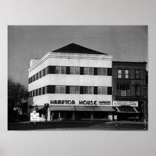 Montclair NJ, Store, Vintage Poster