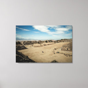 Monte Alban Canvas Print