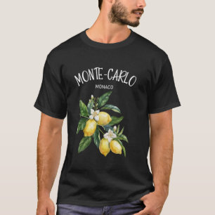 Monte-Carlo Lemon Art Monaco Fruit Lover Côte du20 T-Shirt