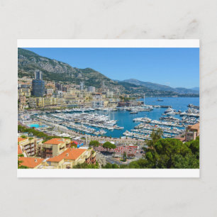 Monte Carlo Monaco Postcard