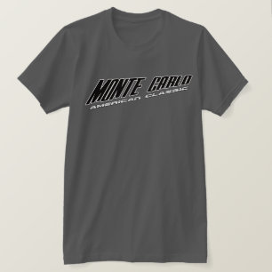 Monte Carlo - Slanted Design American Classic T-Shirt