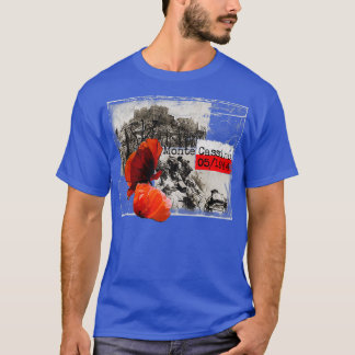 Monte Cassino Italy WW2 T-Shirt