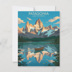 Monte Fitz Roy Patagonia Postcard