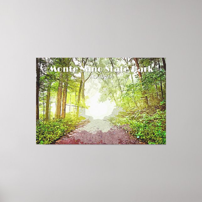Monte Sano State Park Canvas Print (Front)