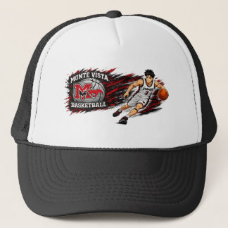 Monte Vista Basketball Anime Player Trucker Hat