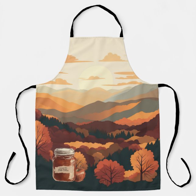 Montebello, Virginia Apple Butter customisable Apron (Front)