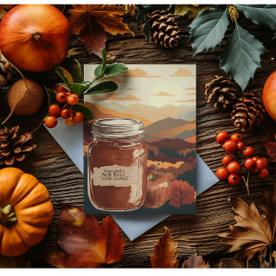 Montebello, Virginia Apple Butter customisable Postcard