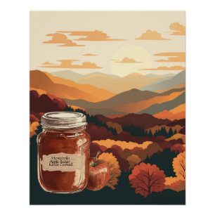 Montebello, Virginia Apple Butter customisable Poster