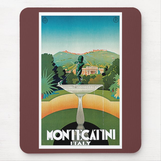 Montecatini Mouse Mat (Front)