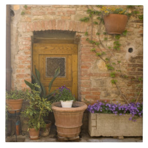 Montefollonico, Val d'Orcia, Siena province, 2 Tile
