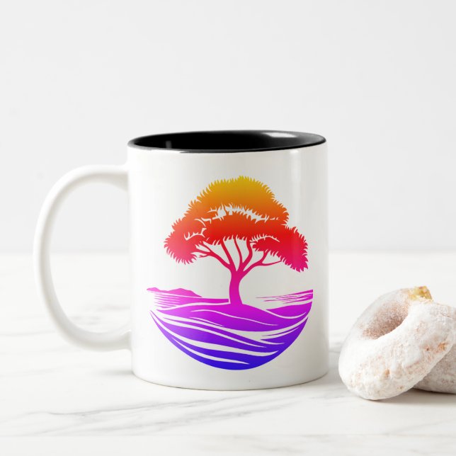 Montego Bay Custom Golf Coffee Mug (With Donut)