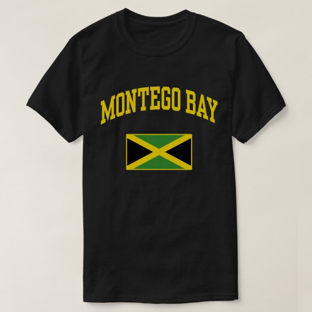 Montego Bay Jamaica T-Shirt (Design Front)