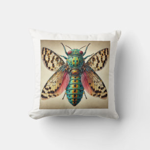 Monteithius Insect 060924IREF238 - Watercolor Cushion