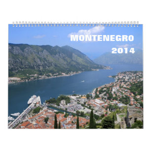 Montenegro 2014 Calendar