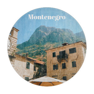 Montenegro Cityscape Cutting Board