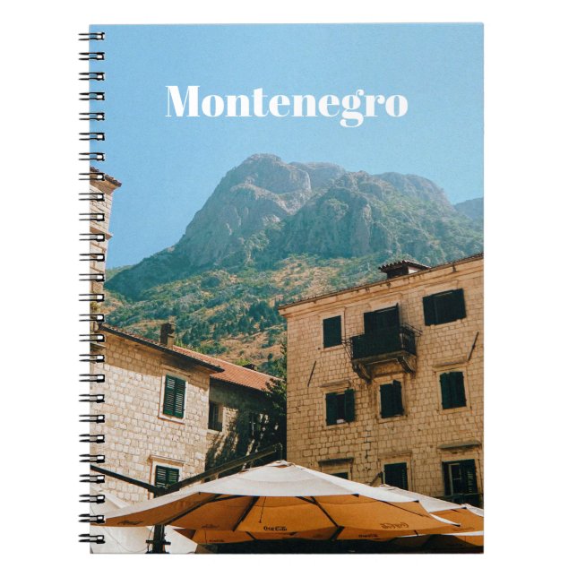Montenegro Cityscape  Notebook (Front)