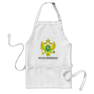 Montenegro Coat of Arms Standard Apron